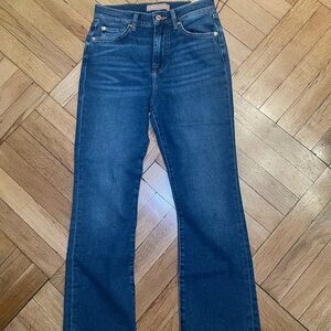 NEW 7 For All Mankind Jeans, size 26, tag still on, color: Blue Print